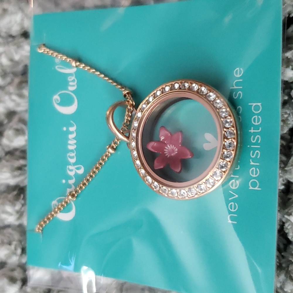 Origami Owl Petite Rose Gold Locket